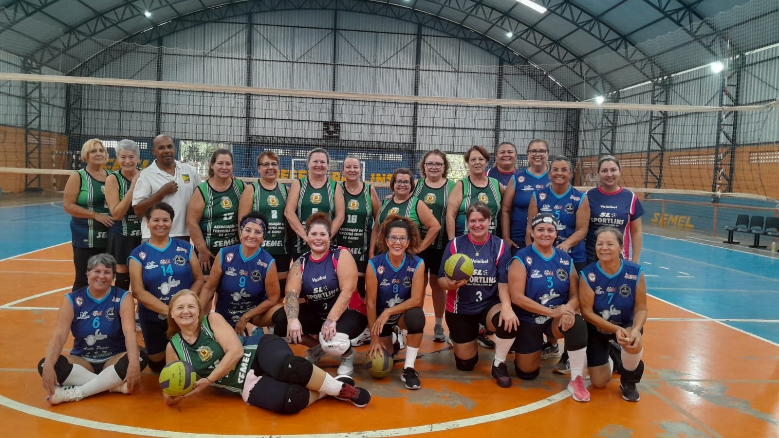 JOGOS  CBVA EQUIPE 60+E LINS