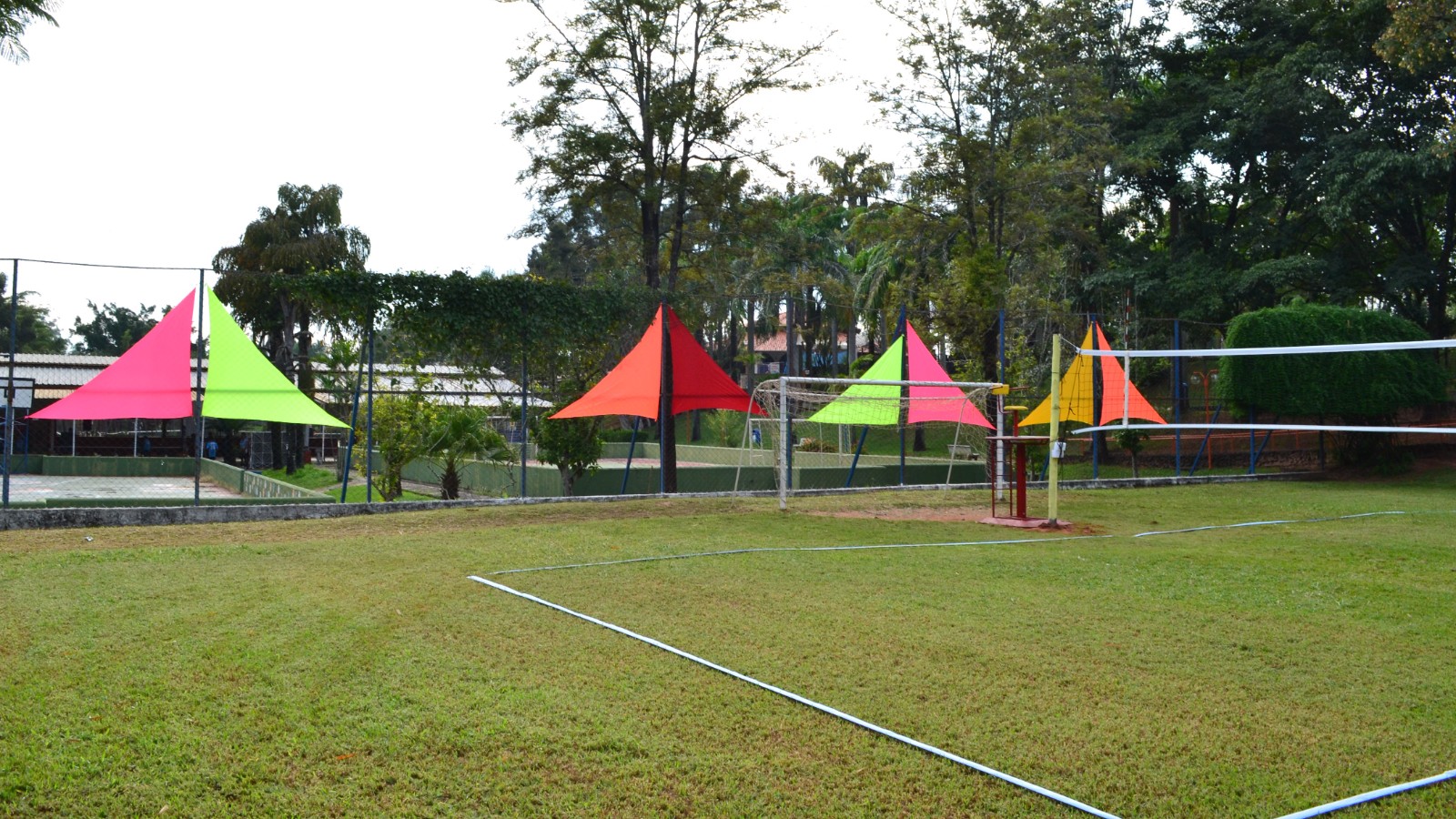 Inter Paia Caipira - Preparação do evento - Quadras 17