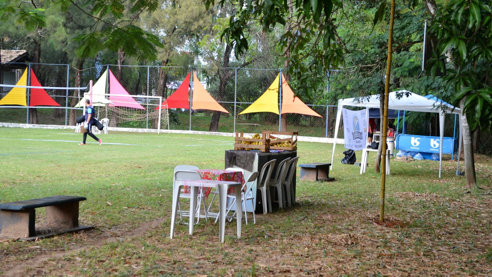 Inter Paia Caipira - Preparação do evento - Quadras 15