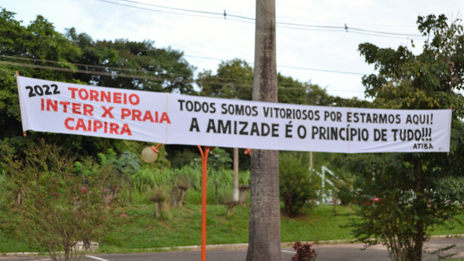 Inter Paia Caipira - Preparação do evento - Quadras 1