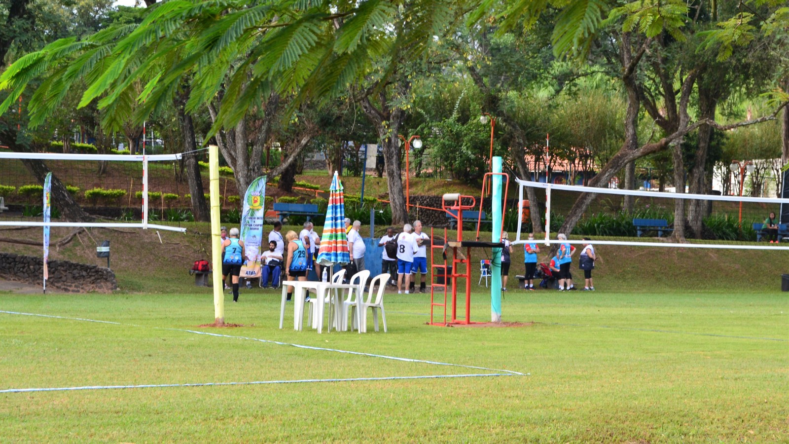 Inter Paia Caipira - Preparação do evento - Quadras 14