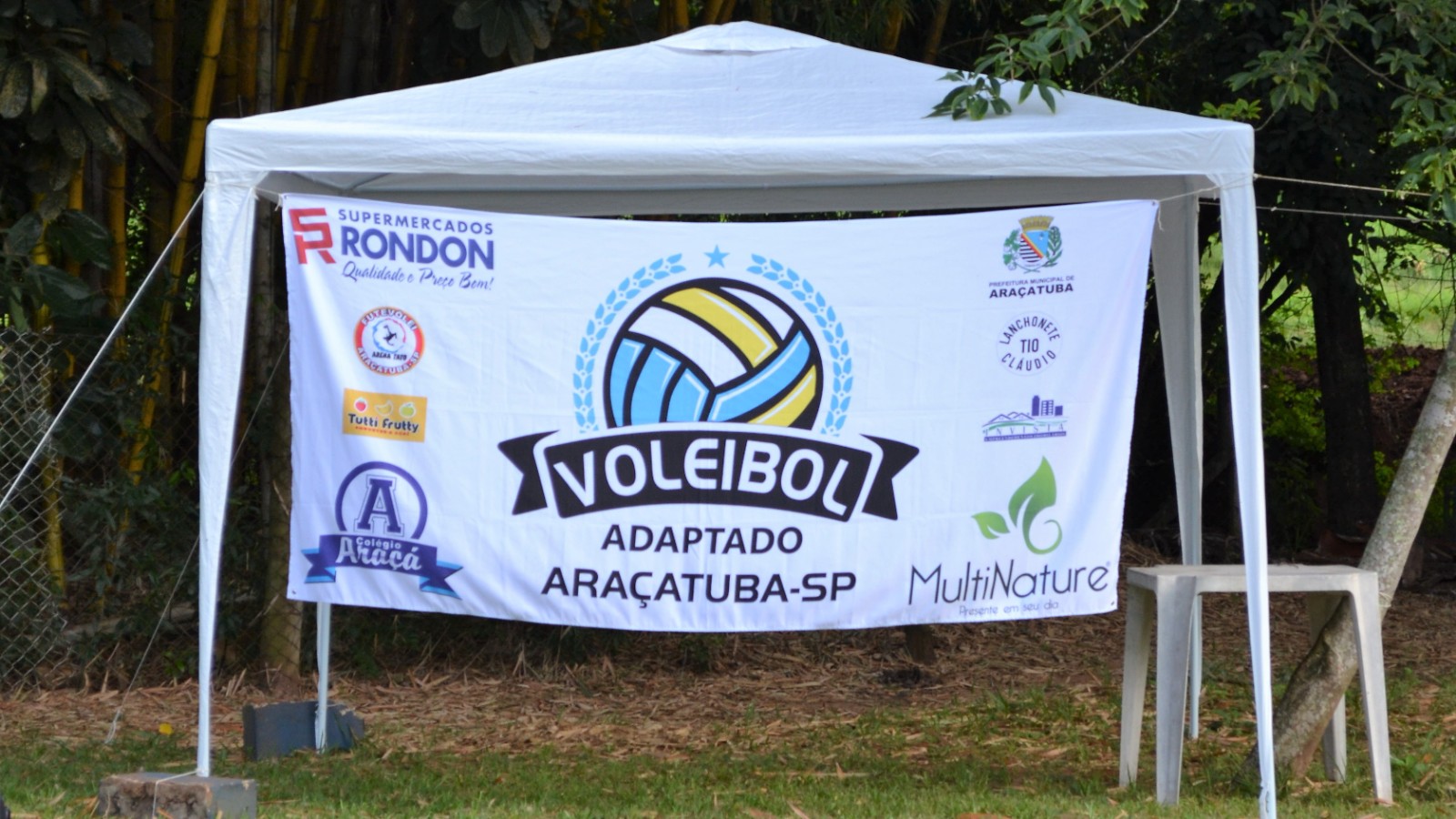 Inter Praia Caipira - Organização: Banners/quadras 6