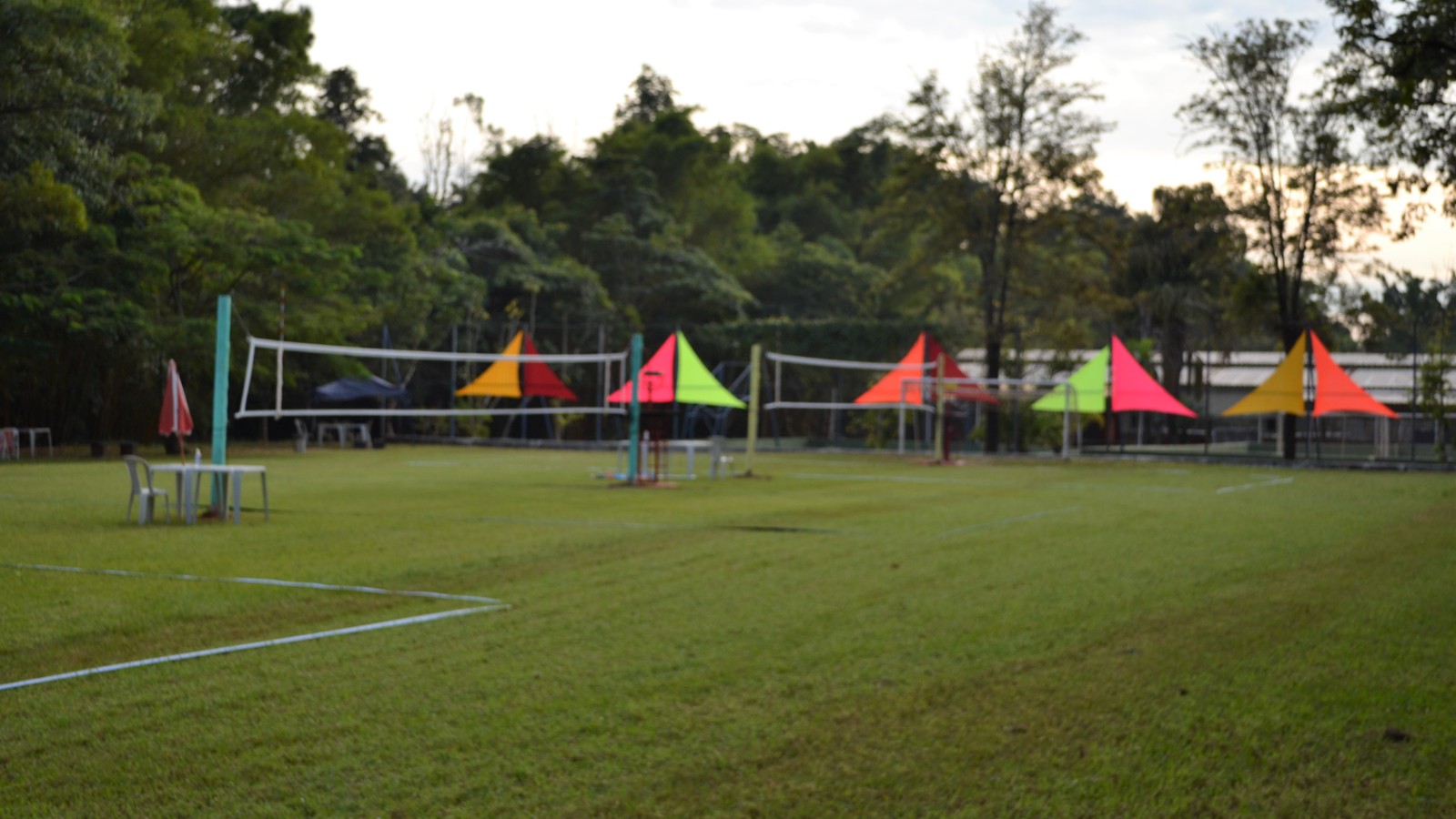 Inter Praia Caipira - Organização: Banners/quadras 2