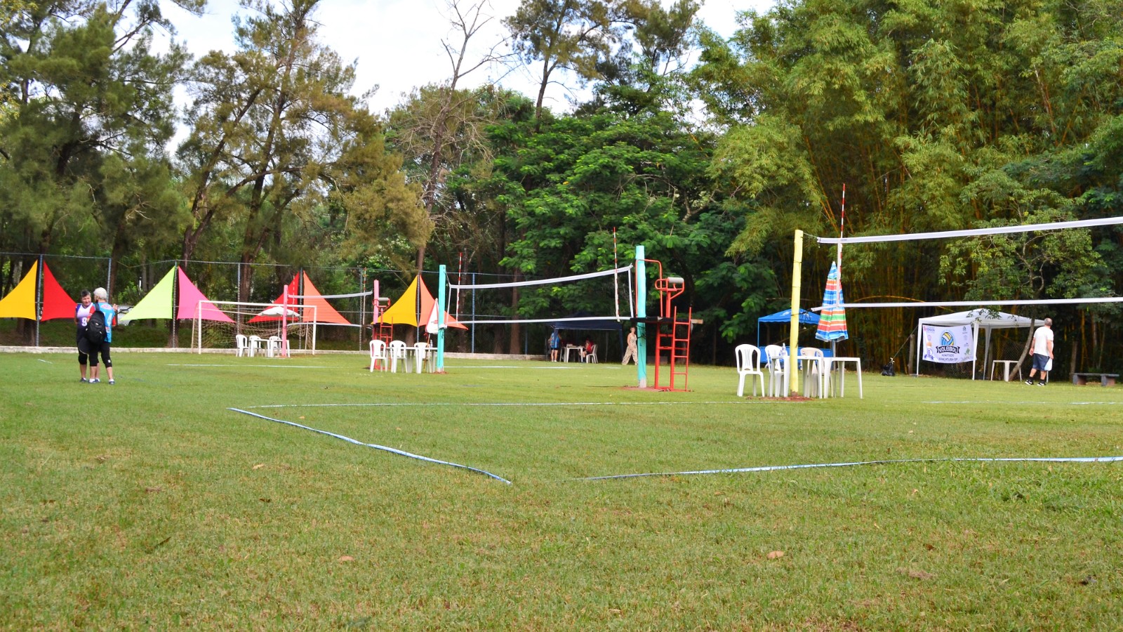 Inter Praia Caipira - Organização: Banners/quadras 18