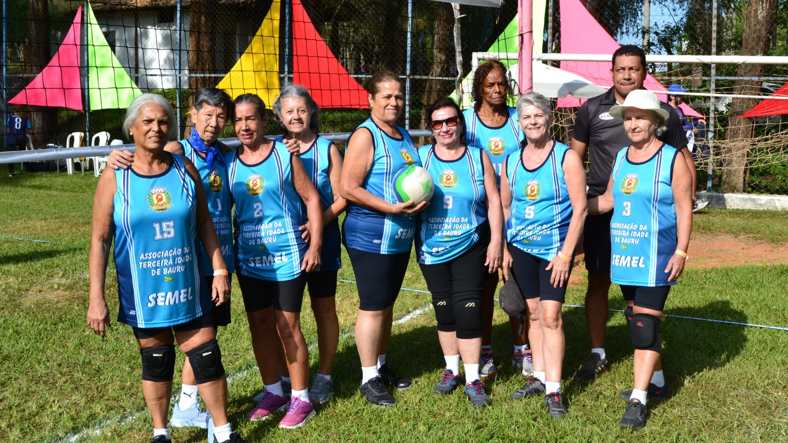 Inter Praia Caipira - abril 2022 Clube Termas Piratininga  Equipes Participantes 7