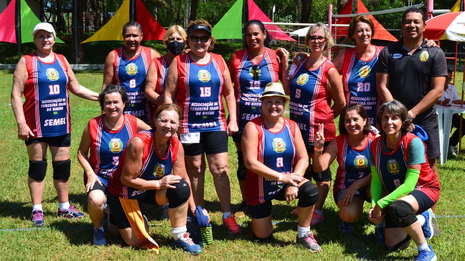 Inter Praia Caipira - abril 2022 Clube Termas Piratininga  Equipes Participantes 13