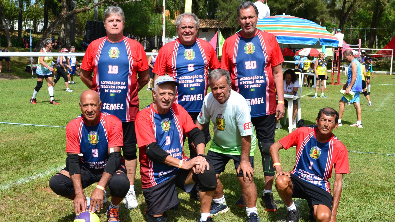 Inter Praia Caipira - abril 2022 Clube Termas Piratininga  Equipes Participantes 11