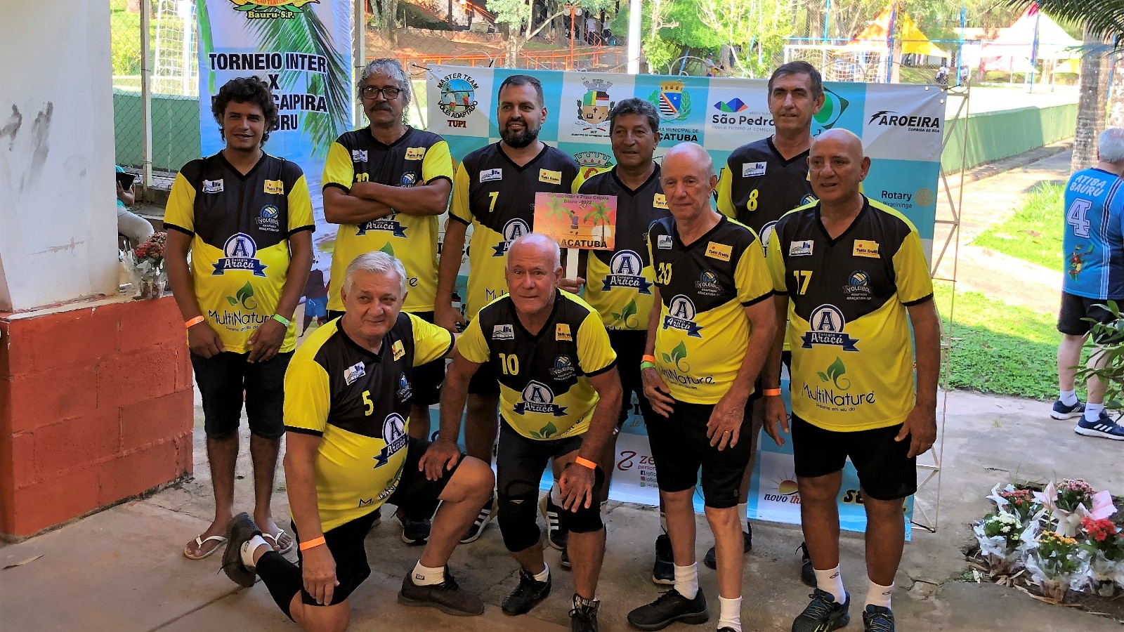 Inter Praia Caipira - abril 2022 Clube Termas Piratininga  Equipes Participantes 18