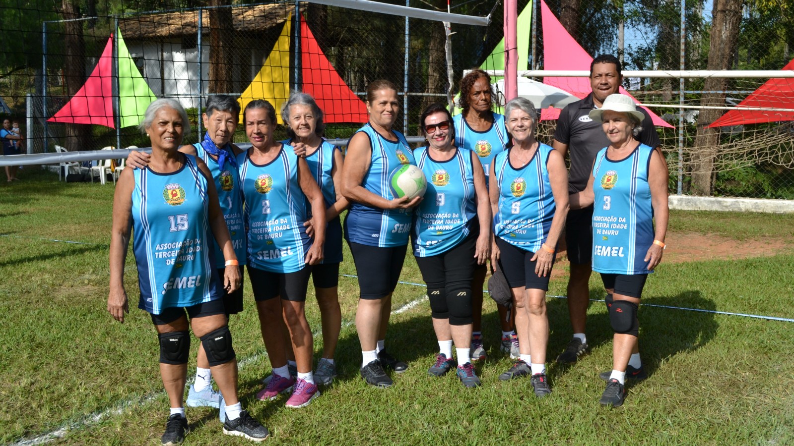 Inter Praia Caipira - abril 2022 Clube Termas Piratininga  Equipes Participantes 6