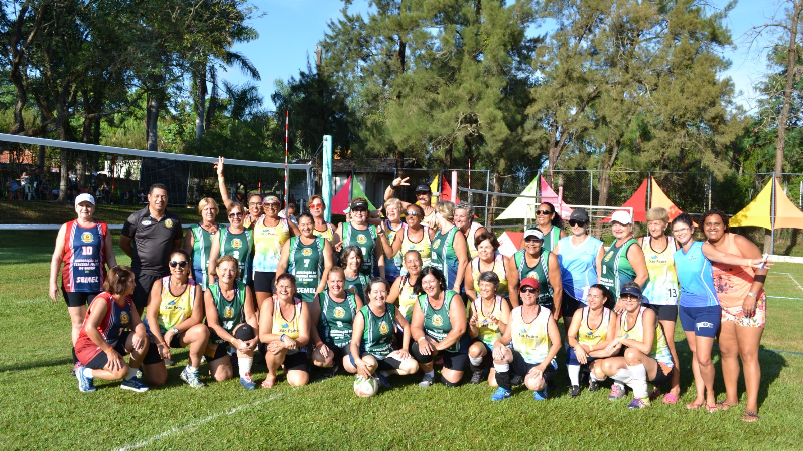 Inter Praia Caipira - abril 2022 Clube Termas Piratininga  Equipes Participantes 5