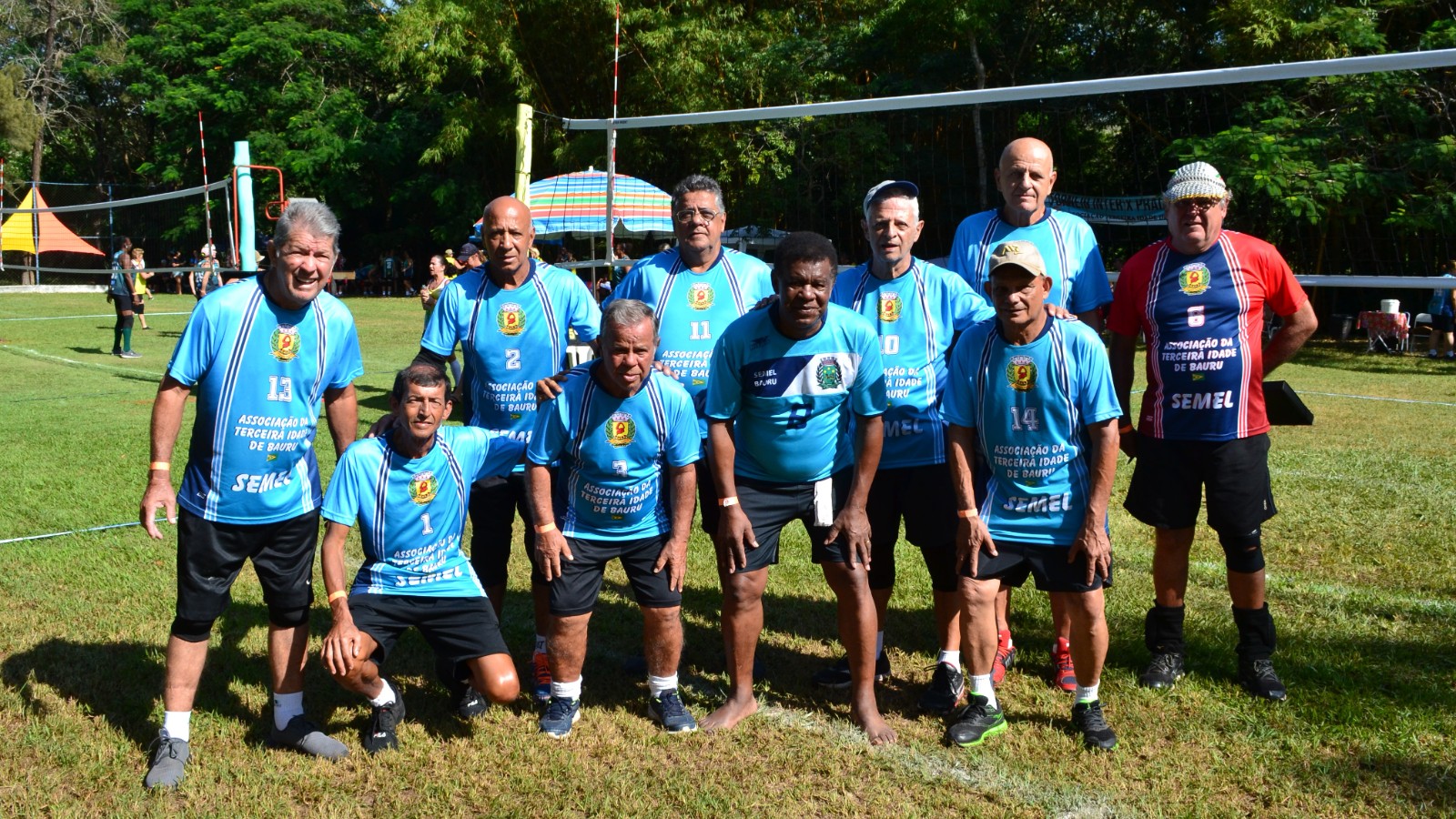 Inter Praia Caipira - abril 2022 Clube Termas Piratininga  Equipes Participantes 9